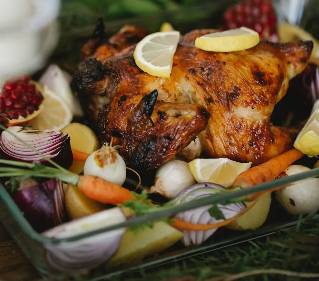 roast chicken, one our Ninja Foodi recipes