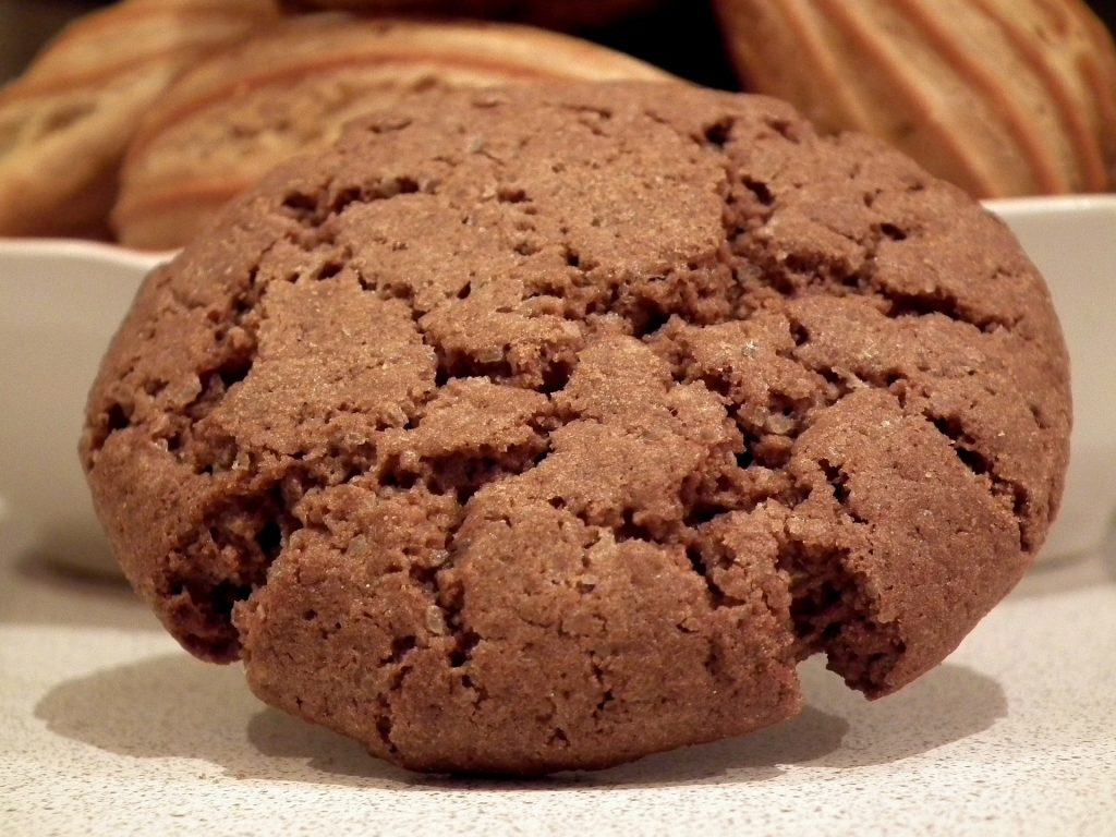 baking with coffee grounds - breakfast oat cookies