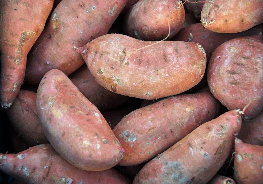 sweet potatoes, perfect for air fryer baked potato