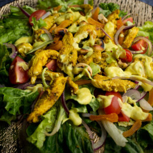Charred Chicken & Apricot Salad Recipe
