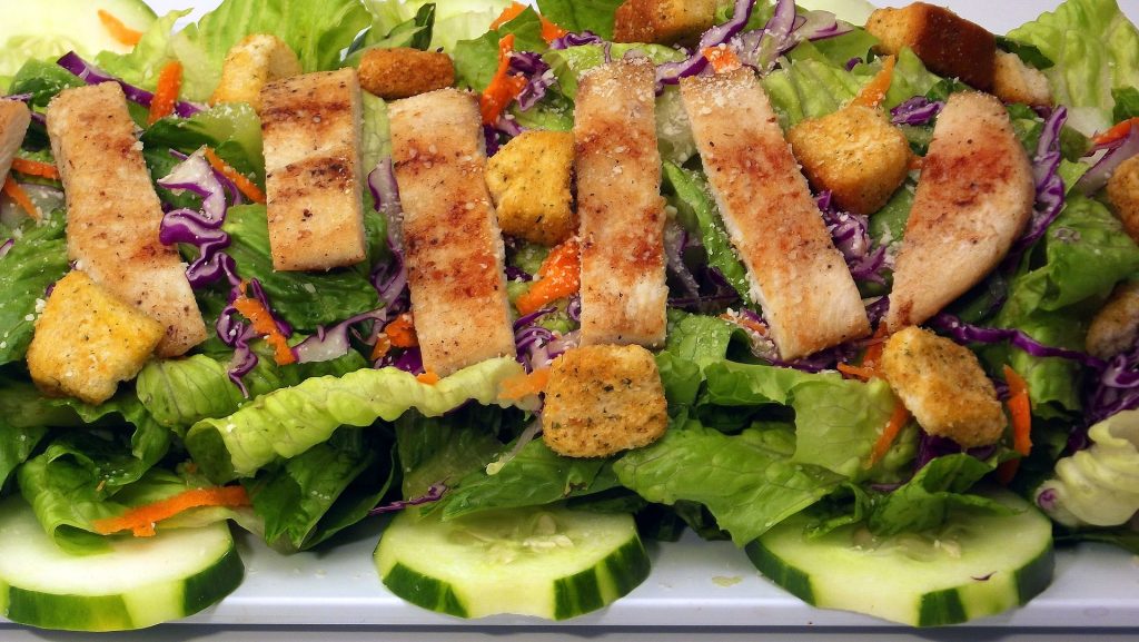 easy bbq recipes: chicken salad