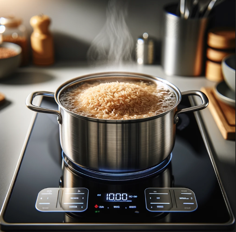 how to cook brown rice on the stove